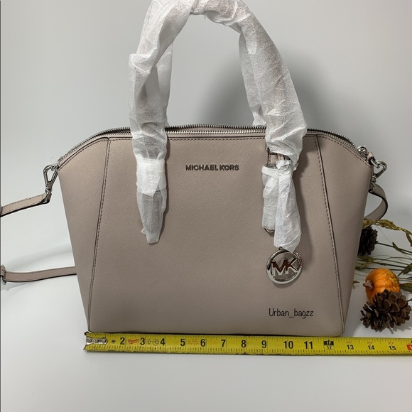 Michael Kors Ciara Large Top Zip Satchel - Picture 11 of 13